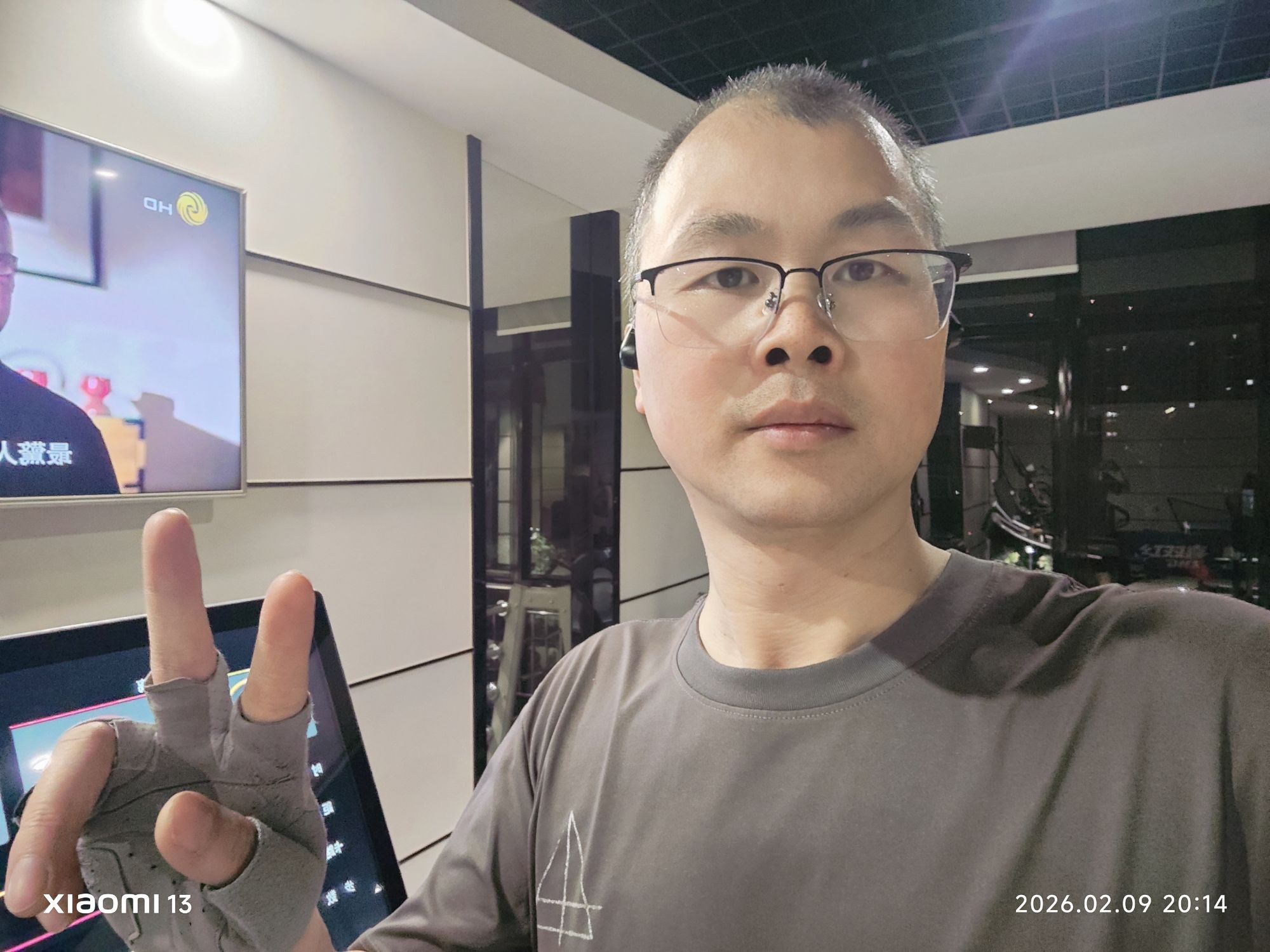 练胸➕练肩➕1小时跑步机健走20260209（2026-12）