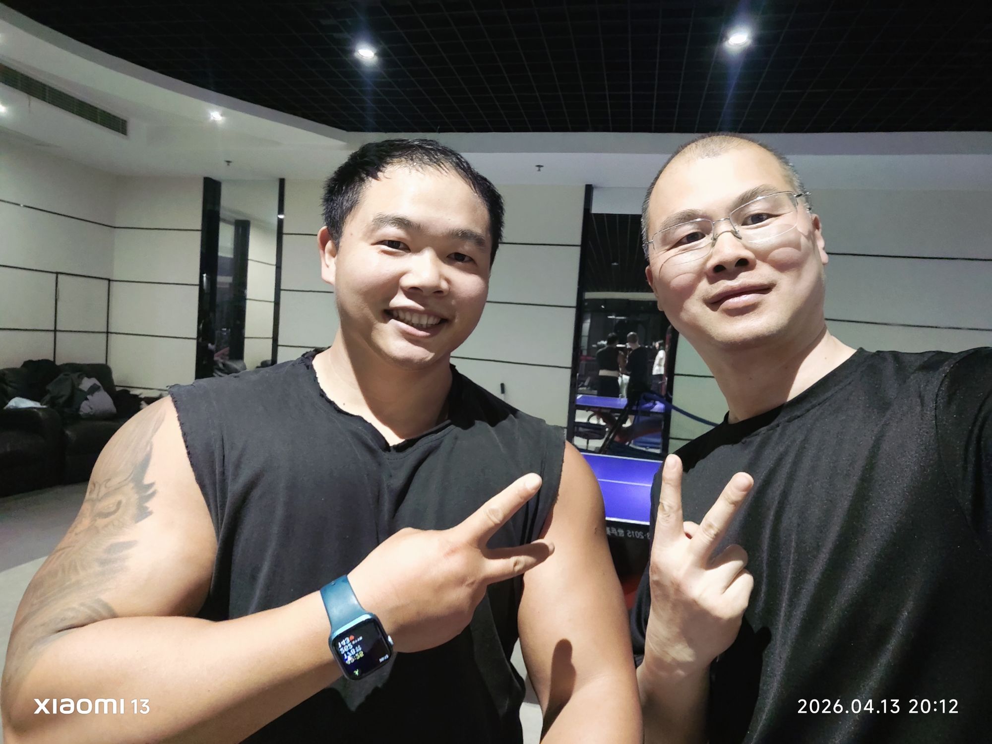 练胸➕练臂➕健走半小时20260413（2026-39）