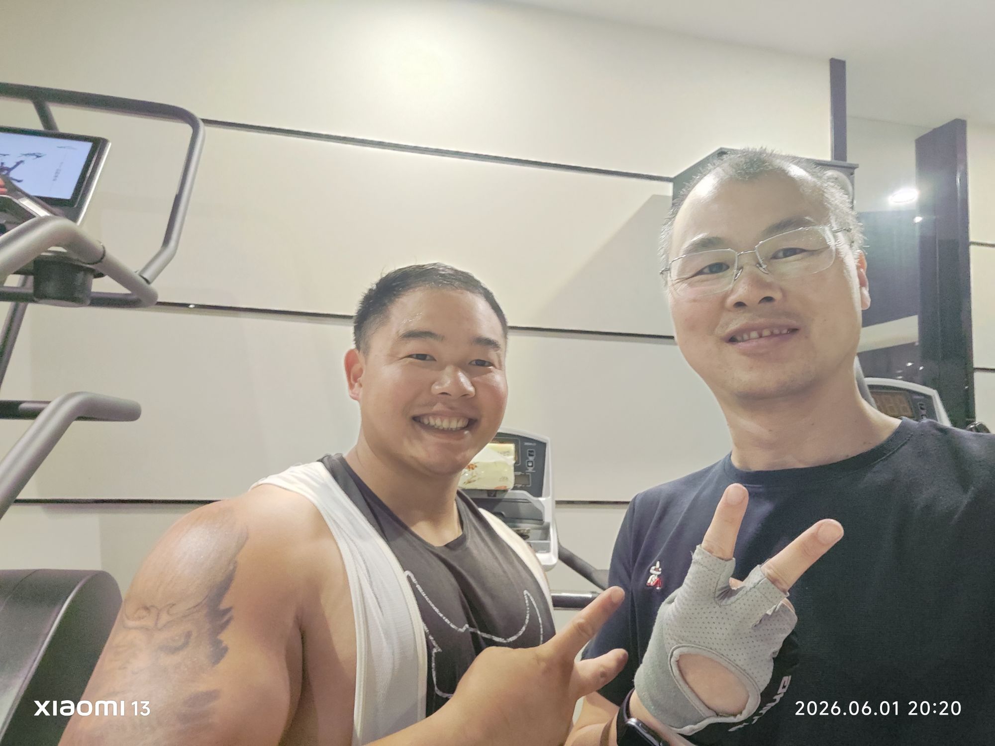 练胸➕练臂➕健走半小时20260601（2026-63）